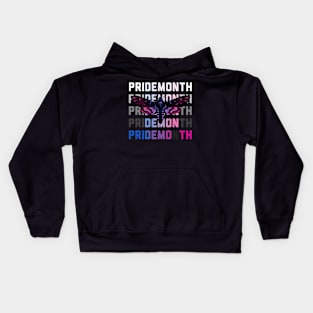 Pride Moth!! Kids Hoodie